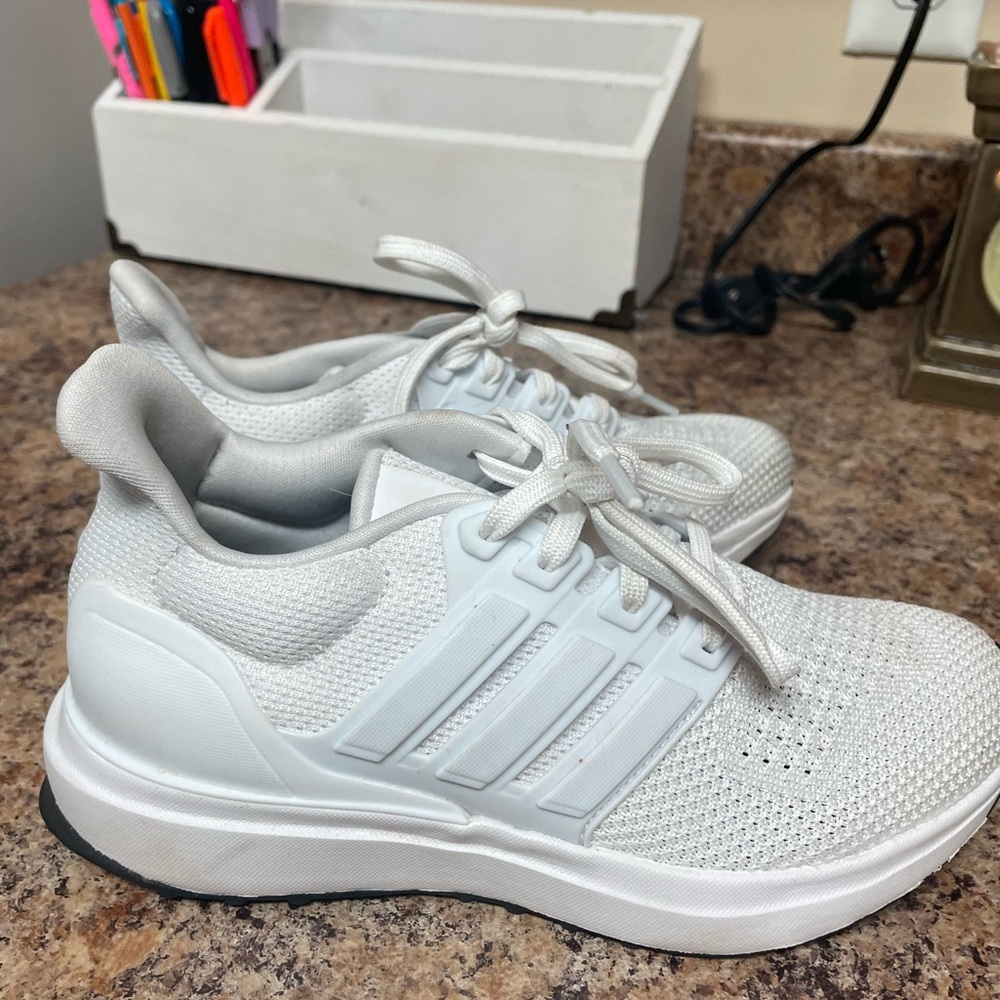Adidas White Running Shoes